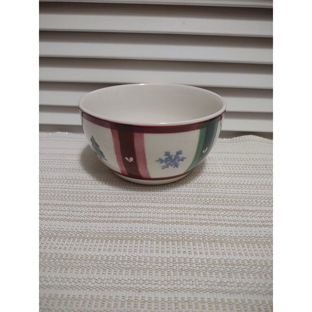 PFALTZGRAFF SNOW BEAR stoneware coupe Soup Cereal Bowl winter Christmas